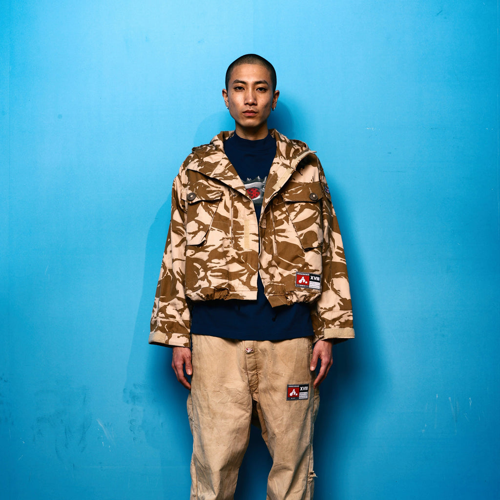 REMAKE DESERT UK CAMO SHORT JACKET(PART 1)