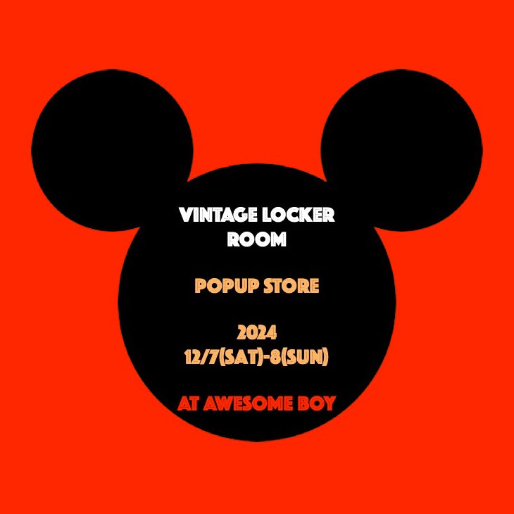 VINTAGE LOCKER ROOM POPUP STORE