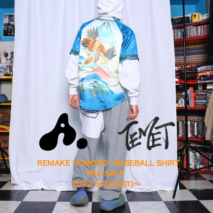 REMAKE "KIMONO" BASEBALL SHIRT PRE-SALE