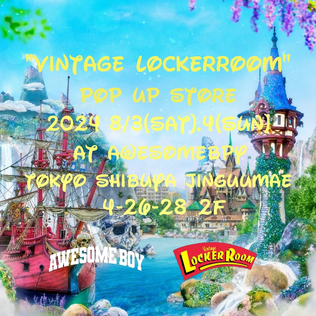 VINTAGE LOCKER ROOM POPUP STORE