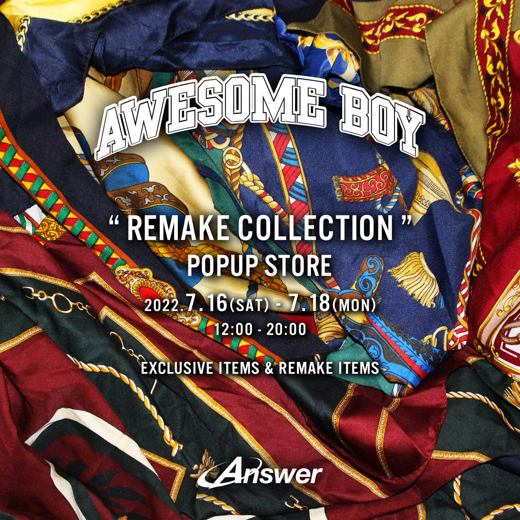 AWESOME BOY POPUP STORE AT ANSWER